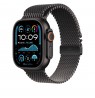 Apple 49mm Black Titanium Milanese Loop - Medium