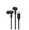 Belkin SoundForm Headset Wired In-ear Music/Everyday USB Type-C Black