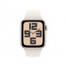 Apple Watch SE GPS 40mm Starlight Aluminium Case with Starlight Sport Band - S/M