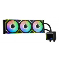 XPG LEVANTE II 360 Processor All-in-one liquid cooler 12 cm Black
