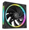 DeepCool FL12R-3 IN 1 Computer case Fan 12 cm Black 3 pc(s)