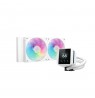 DeepCool Mystique 240 WH ARGB Processor All-in-one liquid cooler 12 cm White 1 pc(s)