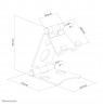 Neomounts DS10-150SL1 Phone stand up to 4.7" - foldable - universal