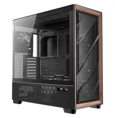 Antec FLUX PRO EUV Full Tower Black, Wood