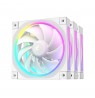 DeepCool FL12 WH-3 in 1 Computer case Fan 12 cm White 3 pc(s)