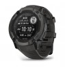 Garmin Instinct 2X Solar 2.79 cm (1.1") MIP 50 mm Digital 176 x 176 pixels Touchscreen Graphite GPS (satellite)