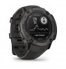 Garmin Instinct 2X Solar 2.79 cm (1.1") MIP 50 mm Digital 176 x 176 pixels Touchscreen Graphite GPS (satellite)