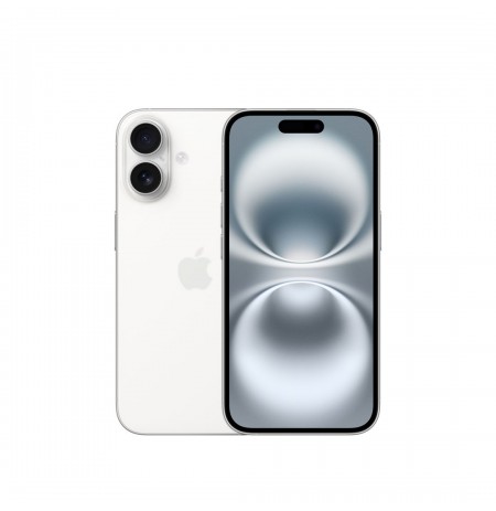 Apple iPhone 16 15.5 cm (6.1") Dual SIM iOS 18 5G USB Type-C 256 GB White