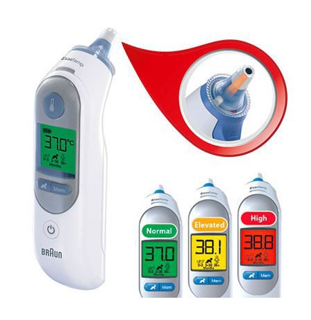 Braun ThermoScan 7 Remote sensing White Ear