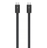 Apple MC9C4ZM/A Thunderbolt cable 1 m 120 Gbit/s Black