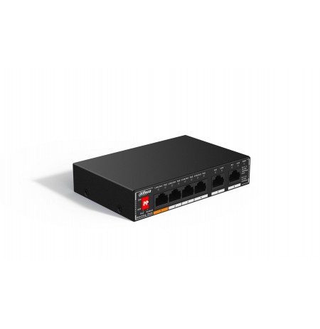 Dahua Technology PoE SG1006P Unmanaged Gigabit Ethernet (10/100/1000) Power over Ethernet (PoE) Black