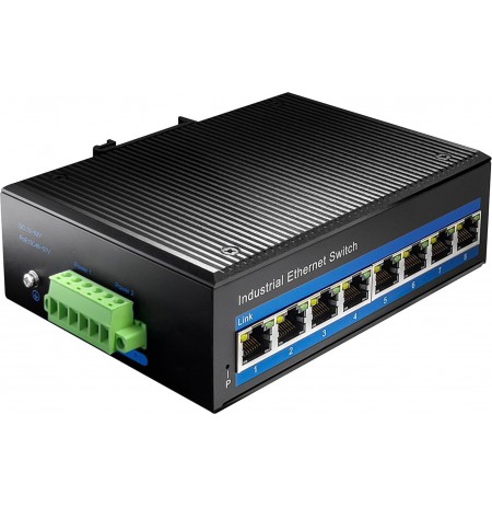 Network switch/switch - Cudy IF1008P (10/100) Black