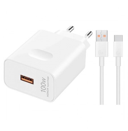 Honor SuperCharge Power Adapter 100W - White