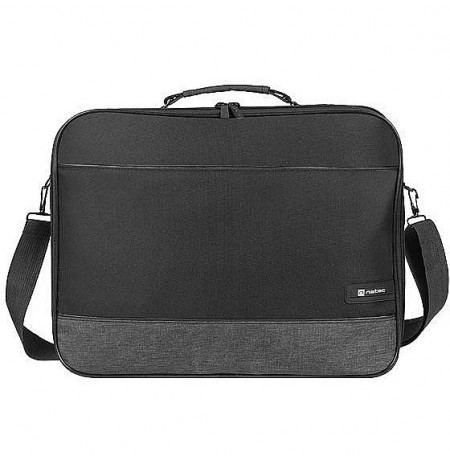 NATEC Impala 2 39.6 cm (15.6") Messenger case Black, Grey