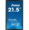 iiyama TF2238MSC-B1 Signage Display Digital A-board 55.9 cm (22") LED 600 cd/m² Full HD Black Touchscreen