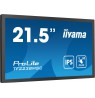 iiyama TF2238MSC-B1 Signage Display Digital A-board 55.9 cm (22") LED 600 cd/m² Full HD Black Touchscreen