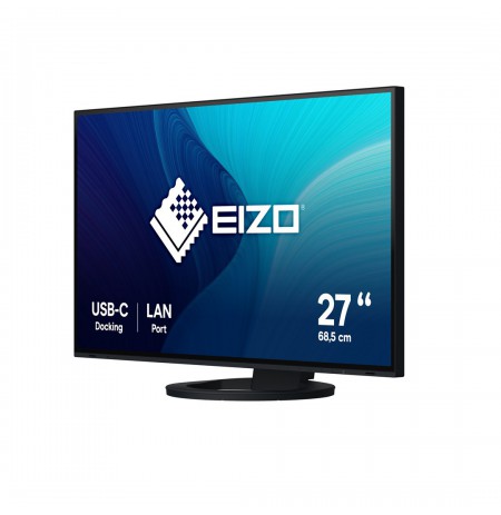 EIZO FlexScan EV2795-BK LED display 68.6 cm (27") 2560 x 1440 pixels Quad HD Black