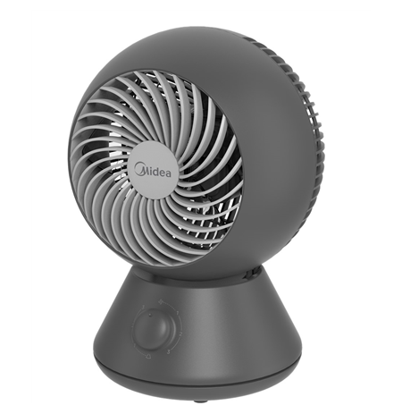 Midea Fan | MFT302R0BPK | Table Fan | Dark Grey | Number of speeds 3 | Oscillation