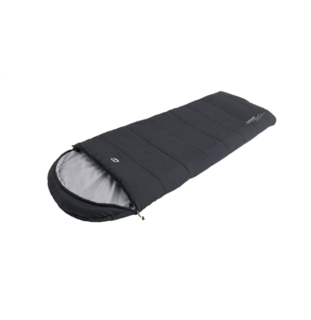 Outwell Campion Black | Sleeping Bag | -10/8 °C | 2 way open - auto lock, L-shape