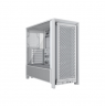 Corsair PC Case | Frame 4000D RS Modular | White | Mid-Tower | Power supply included No