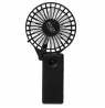 Adler Foldable mini fan | AD 7336 | Desk fan | Black | Diameter 6.5 cm | Number of speeds 1
