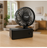 Adler Foldable mini fan | AD 7336 | Desk fan | Black | Diameter 6.5 cm | Number of speeds 1