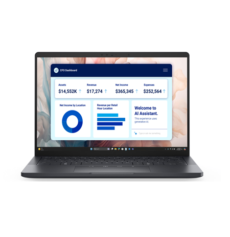 Dell Pro 13 Premium | 13.3 " | Touchscreen | QHD+ | Anti-glare | Intel Core Ultra 7 | 268V | 32 GB | LPDDR5x | Solid-state drive