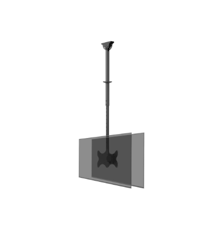 Neomounts CL35-340BL22 Dual Monitor/TV Mount Ceiling | Adjustable Height