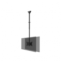 Neomounts CL35-340BL22 Dual Monitor/TV Mount Ceiling | Adjustable Height