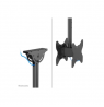 Neomounts CL35-340BL22 Dual Monitor/TV Mount Ceiling | Adjustable Height