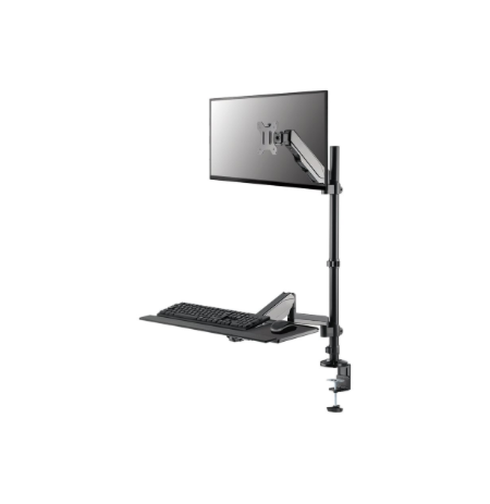 Neomounts Desk Mount | DS90-325BL1 Sit-stand workstation desk | Adjustable Height