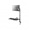 Neomounts Desk Mount | DS90-325BL1 Sit-stand workstation desk | Adjustable Height