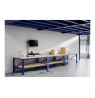 Neomounts Desk Mount | DS90-325BL1 Sit-stand workstation desk | Adjustable Height