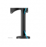 Neomounts Desk Mount | DS42-430BL12 TV stand | Swivel | 23-43 " | Maximum weight (capacity) 50 kg | Black
