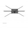 Neomounts Desk Mount | DS45-430BL14 TV stand | Adjustable Height