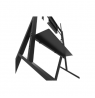 Neomounts Floor stand | FL50-525BL1 TV trolley | Adjustable Height | 55-86 " | Maximum weight (capacity) 76 kg | Black