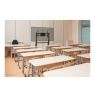 Neomounts Floor stand | FL50-525BL1 TV trolley | Adjustable Height | 55-86 " | Maximum weight (capacity) 76 kg | Black