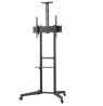 Neomounts Floor stand | FL50-550BL1 TV trolley | Adjustable Height