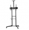 Neomounts Floor stand | FL50-550BL1 TV trolley | Adjustable Height