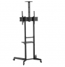 Neomounts Floor stand | FL50-550BL1 TV trolley | Adjustable Height