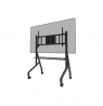 Neomounts Floor stand | FL50-575BL1 TV trolley | Adjustable Height | 65-110 " | Maximum weight (capacity) 125 kg | Black