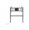 Neomounts Floor stand | FL50-575BL1 TV trolley | Adjustable Height | 65-110 " | Maximum weight (capacity) 125 kg | Black