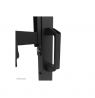 Neomounts Floor stand | FL50-575BL1 TV trolley | Adjustable Height | 65-110 " | Maximum weight (capacity) 125 kg | Black