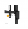 Neomounts Floor stand | FL50-575BL1 TV trolley | Adjustable Height | 65-110 " | Maximum weight (capacity) 125 kg | Black