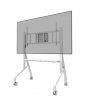 Neomounts Floor stand | FL50-575WH1 TV trolley | Adjustable Height | 65-110 " | Maximum weight (capacity) 125 kg | White