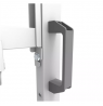 Neomounts Floor stand | FL50-575WH1 TV trolley | Adjustable Height | 65-110 " | Maximum weight (capacity) 125 kg | White