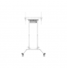 Neomounts Floor stand | FL55-875WH1 TV trolley | Adjustable Height | 55-100 " | Maximum weight (capacity) 110 kg | White