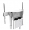Neomounts Floor stand | FL55-875WH1 TV trolley | Adjustable Height | 55-100 " | Maximum weight (capacity) 110 kg | White