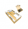 Neomounts Floor stand | FL55-875WH1 TV trolley | Adjustable Height | 55-100 " | Maximum weight (capacity) 110 kg | White