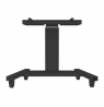 Neomounts Floor stand | PLASMA-M2500TBLACK TV trolley | Adjustable Height
